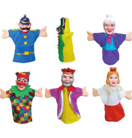 Kasperletheater Spielfiguren 6 Stück