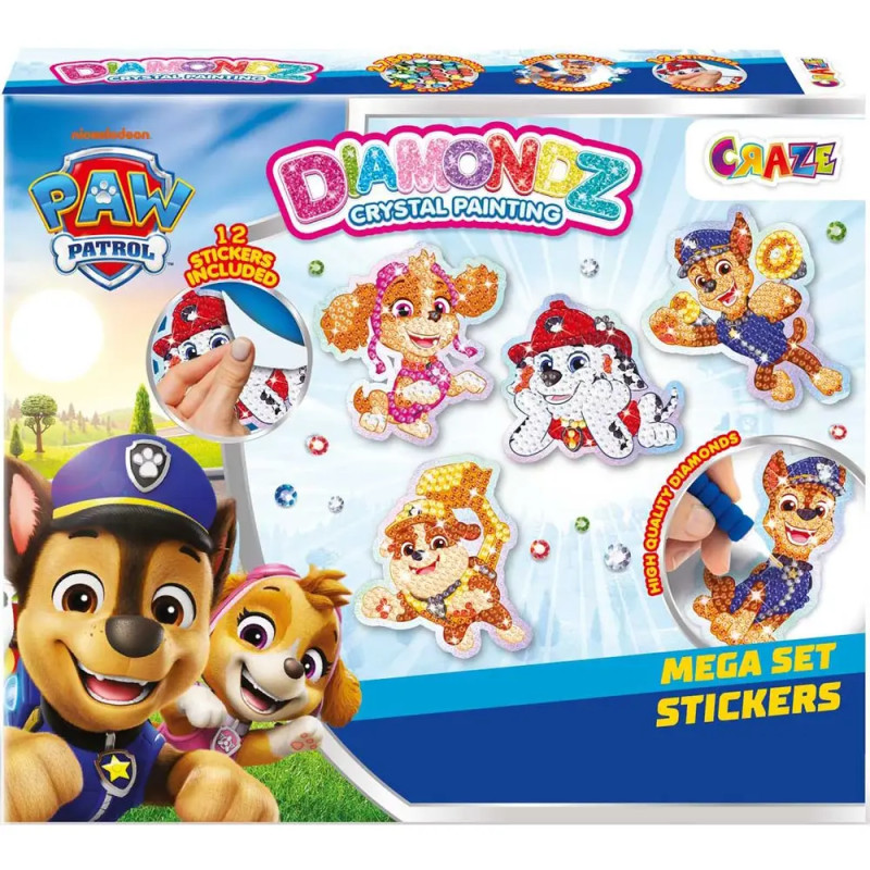 DIAMONDZ Mega Set Paw Patrol