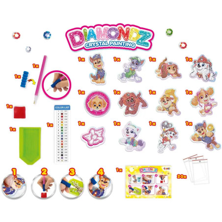 DIAMONDZ Mega Set Paw Patrol