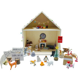 Wichtelhaus Adventskalender – Komplettset mit Wichtelzubehör und Wichtelgeschichte