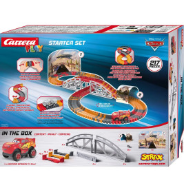 Disney Pixar Cars Big Set, Carrera STRAX zum Bauen und Spielen