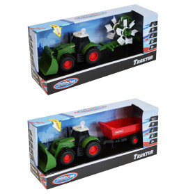 Speedzone Traktor mit Licht   Sound, Friktion, 2-fach sortiert