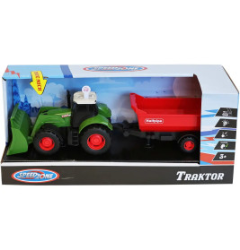 Speedzone Traktor mit Licht   Sound, Friktion, 2-fach sortiert