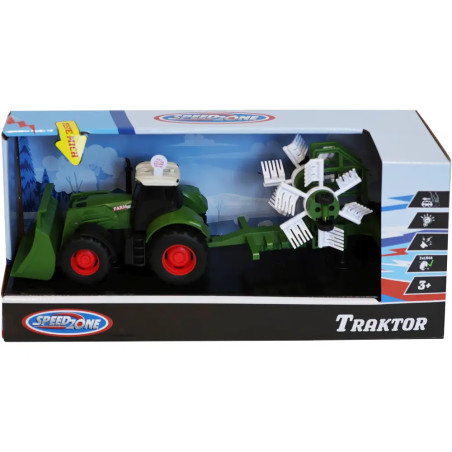Speedzone Traktor mit Licht   Sound, Friktion, 2-fach sortiert