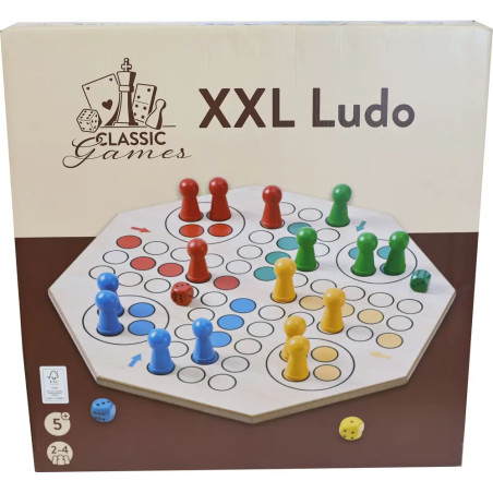 Classic Games XXL Ludo 50 x 50 cm