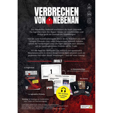 Verbrechen von nebenan: Das Krimispiel zum Nr. 1-Podcast