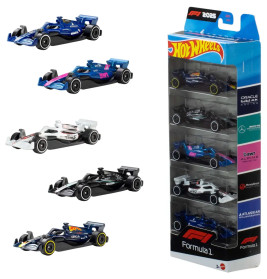 Hot Wheels Formel 1 5er-Pack