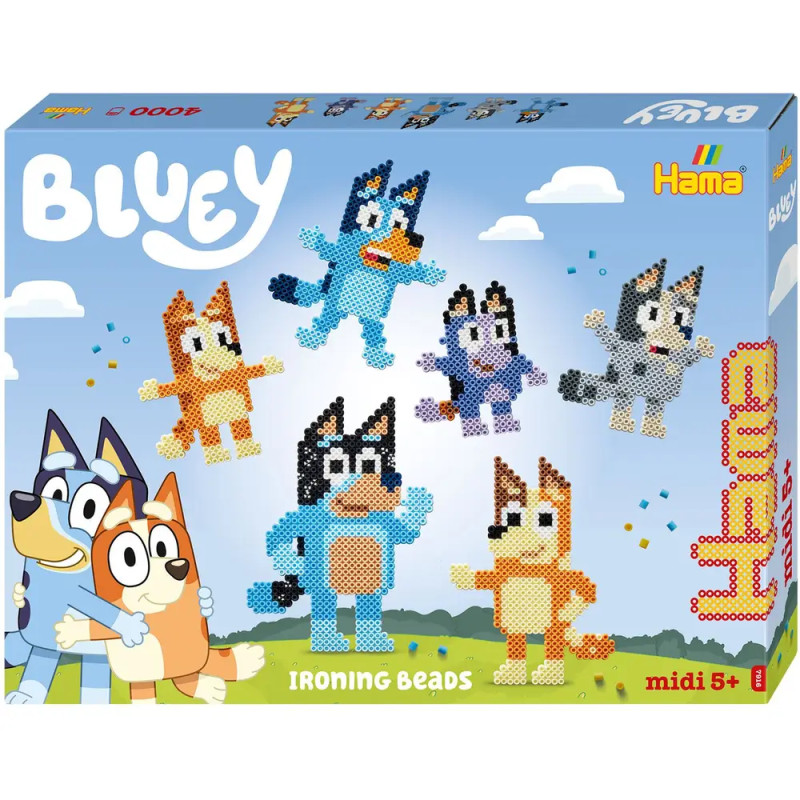 Gr. HAMA Set Bluey (Midiperlen)