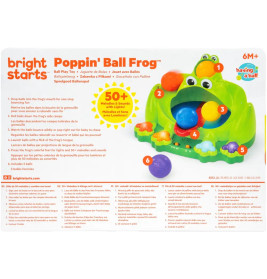 Bright Starts™ 17159 Poppin' Ball Frog™ Ball Play Toy