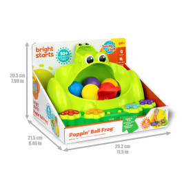Bright Starts™ 17159 Poppin' Ball Frog™ Ball Play Toy
