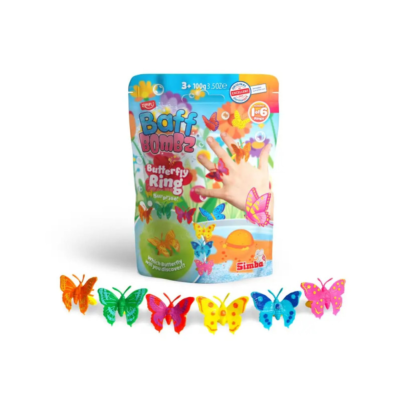 Baff Bombz Butterfly Ring Surprise