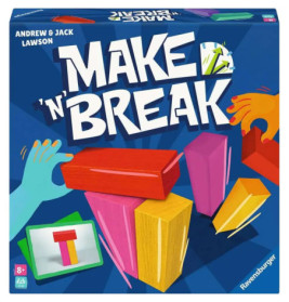 Ravensburger Make 'n' Break – Turbulentes Geschicklichkeitsspiel unter Zeitdruck ab 8 Jahren