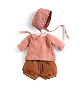Puppenkleidung Peach