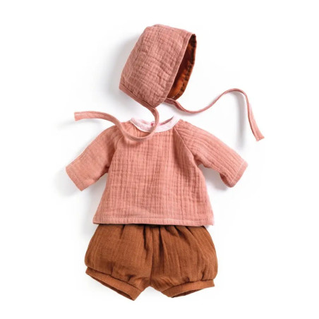 Puppenkleidung Peach