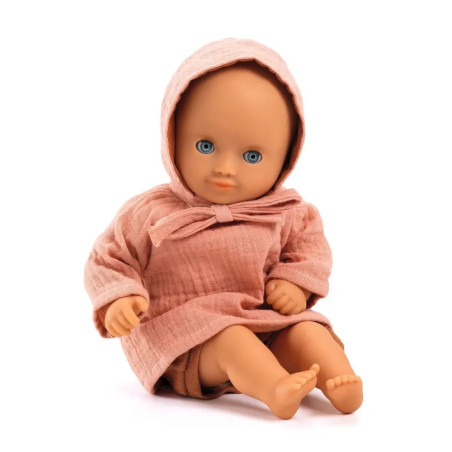 Puppenkleidung Peach