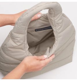 Wavy PufferShoulder Bag Scallop
