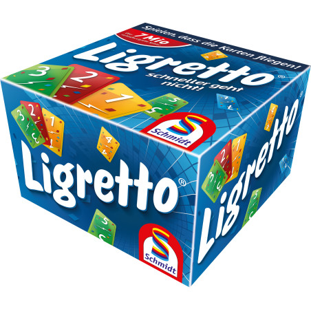Ligretto blau Kartenspiel – Das schnelle Spiel für die ganze Familie