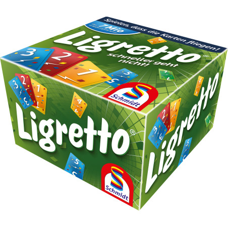 Schmidt Spiele Ligretto Grün - Das schnelle Kartenspiel für die ganze Familie