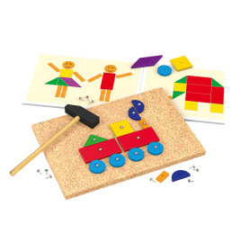 Schmidt Spiele Nagelmosaik für Kinder | Kreativspiel ab 3 Jahre