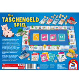 Schmidt Spiele Taschengeldspiel Neuauflage – Finanzen lernen ab 6 Jahren