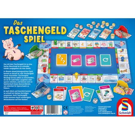 Schmidt Spiele Taschengeldspiel Neuauflage – Finanzen lernen ab 6 Jahren