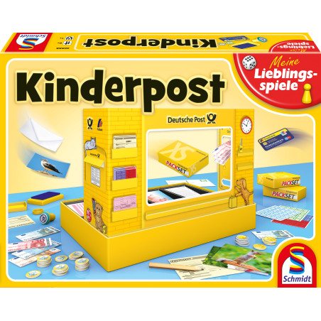 Schmidt Spiele Kinderpost – Authentisches Postamt Rollenspiel für Kinder