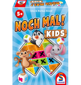 Schmidt Spiele Noch mal! Kids Würfelspiel ab 5 Jahre | Zoo Abenteuer