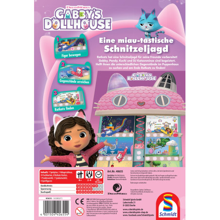 Ravensburger Gabby's Dollhouse Eine miau-Schnitzeljagd - Kinderspiel ab 4 Jahren