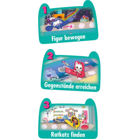 Ravensburger Gabby's Dollhouse Eine miau-Schnitzeljagd - Kinderspiel ab 4 Jahren