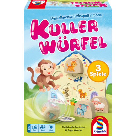 Selecta® Kullerwürfel – Würfelspiel für Babys & Kleinkinder ab 12 Monaten