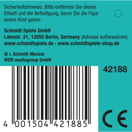 Schmidt Spiele Die Maus Plüschtier 25 cm – Original Kuscheltier für Kinder