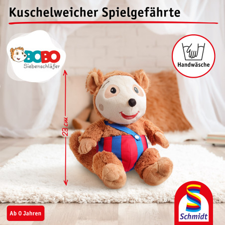Bobo Siebenschläfer Plüschtier 25 cm - Original Schmidt Spiele Stofftier
