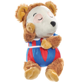 Schmidt Spiele Bobo Siebenschläfer schlafend 23cm – Kuscheltier ab Geburt