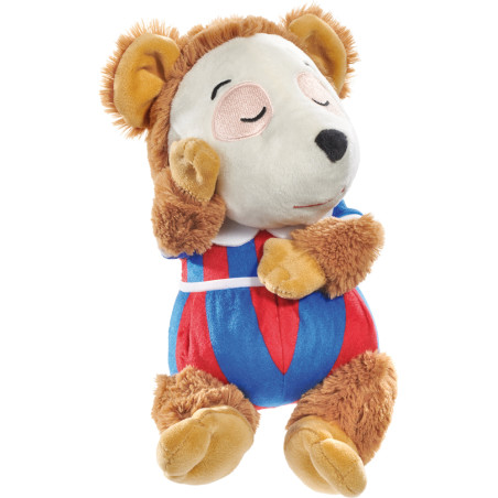 Schmidt Spiele Bobo Siebenschläfer schlafend 23cm – Kuscheltier ab Geburt