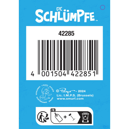 Schmidt Spiele Schlumpfblüte Plüschfigur – Die Schlümpfe Lizenzprodukt | 27 cm, Kuschelweich ab 0 Monate