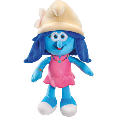 Schmidt Spiele Schlumpfblüte Plüschfigur – Die Schlümpfe Lizenzprodukt | 27 cm, Kuschelweich ab 0 Monate