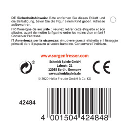 Schmidt Spiele Sorgenfresser FRED – Kuscheltier gegen Sorgen – 21cm Plüsch