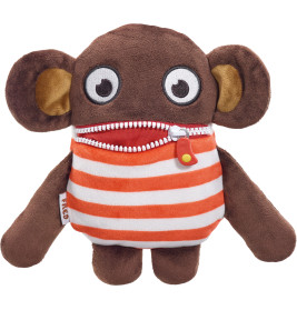 Schmidt Spiele Sorgenfresser FRED – Kuscheltier gegen Sorgen – 21cm Plüsch