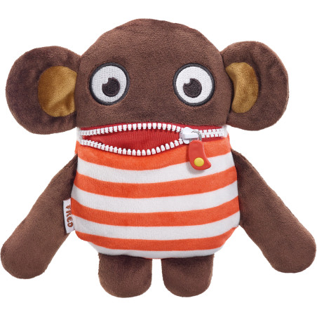 Schmidt Spiele Sorgenfresser FRED – Kuscheltier gegen Sorgen – 21cm Plüsch