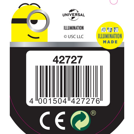 Schmidt Spiele Minions Plüschfigur Bob 24 cm – Original Illumination Kuscheltier für Fans