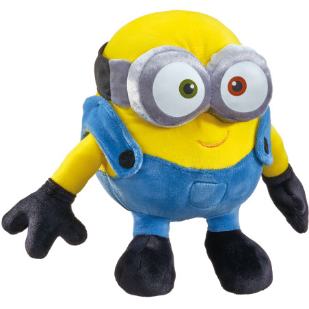 Schmidt Spiele Minions Plüschfigur Bob 24 cm – Original Illumination Kuscheltier für Fans