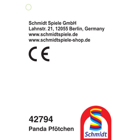 Schmidt Spiele Gabby's Dollhouse Plüschtier Panda Pfötchen 16 cm – Kuschelweicher Spielgefährte