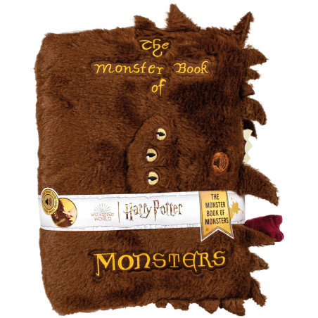 Harry Potter Monsterbuch Plüschtier 32 cm - Offizielles Lizenzprodukt