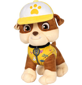 Schmidt Spiele Paw Patrol Rubble Summer Edition 28 cm – Plüschtier für Fans