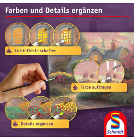 Selecta My ArtNoble Malset T. Kinkade Rosebud Cottage – Kreativität & Entspannung