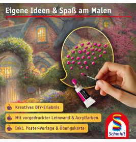 Selecta My ArtNoble Malset T. Kinkade Rosebud Cottage – Kreativität & Entspannung