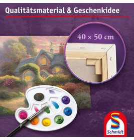 Selecta My ArtNoble Malset T. Kinkade Rosebud Cottage – Kreativität & Entspannung