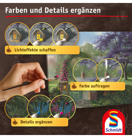 Selecta My ArtNoble Malset T. Kinkade Hummingbird Cottage – Kreative Auszeit