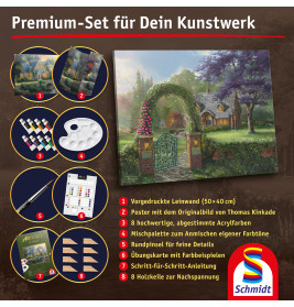 Selecta My ArtNoble Malset T. Kinkade Hummingbird Cottage – Kreative Auszeit