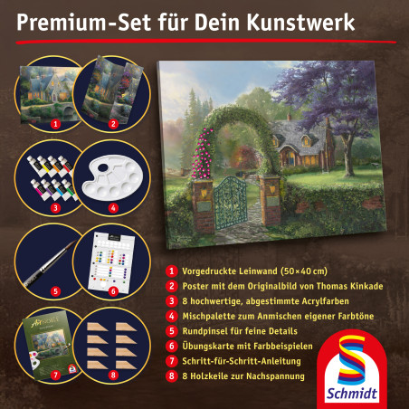 Selecta My ArtNoble Malset T. Kinkade Hummingbird Cottage – Kreative Auszeit